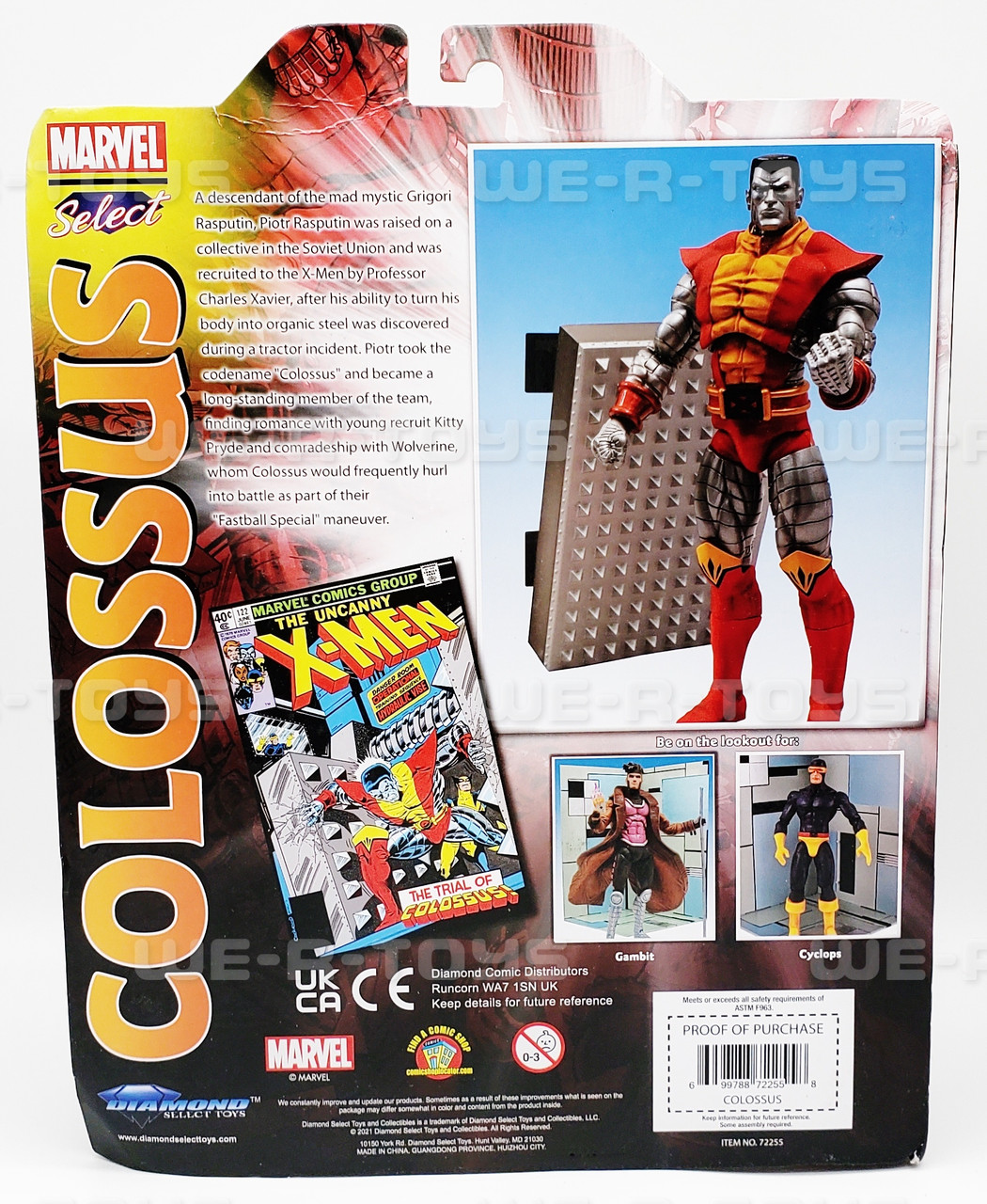 Marvel Select X-Men Colossus Action Figure Diamond Select Toys 2021 #72255  NEW