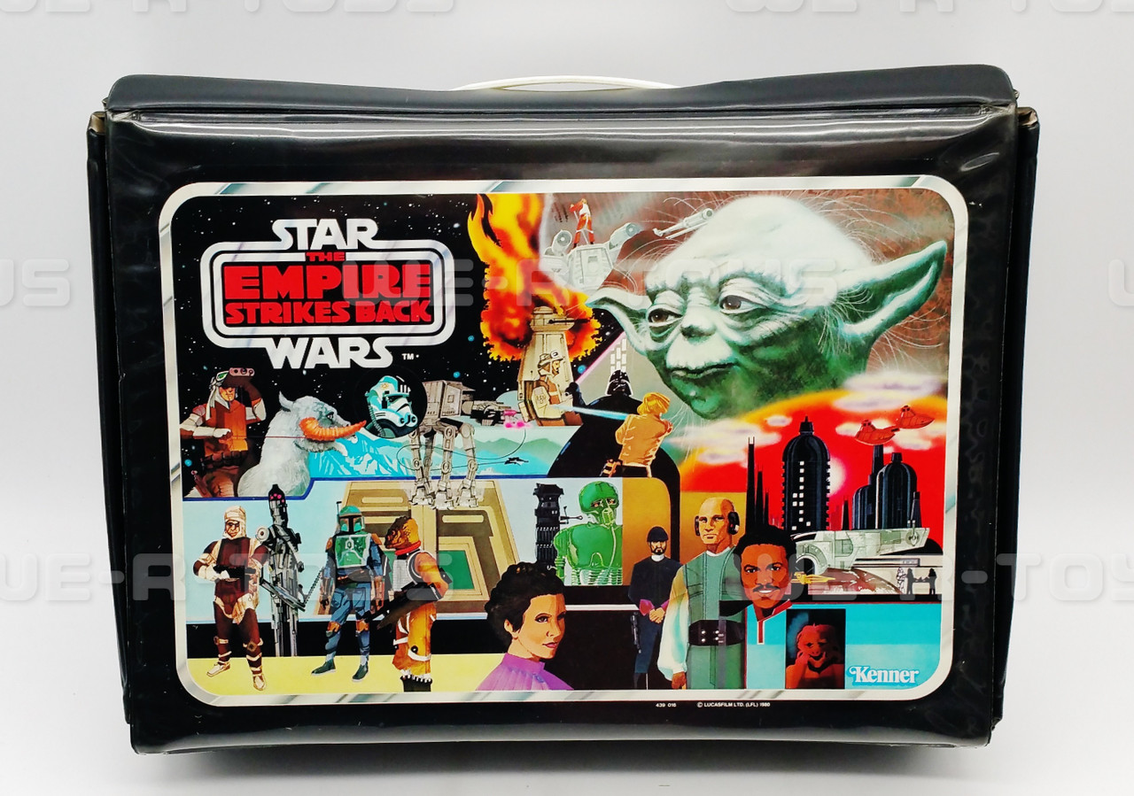 Star Wars The Empire Strikes Back Vintage Action Figure Case Kenner 1980  USED