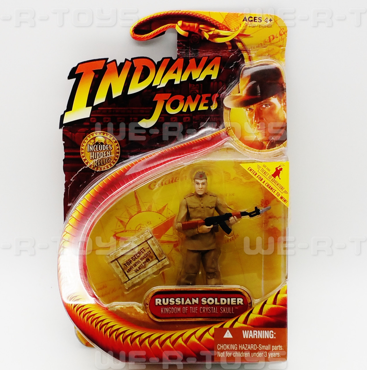 Indiana Jones Russian Soldier Kingdom Crystal Skull 2008 Hasbro Army Figure  Set 海外 即決 - スキル、知識