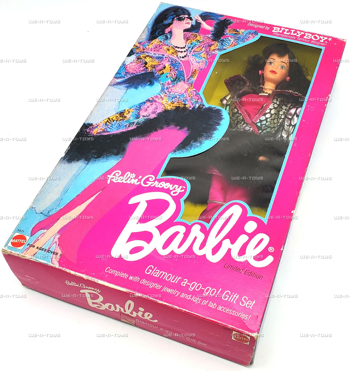 Feelin' Groovy Barbie Designed by Billy Boy 1986 Mattel 3421 - We