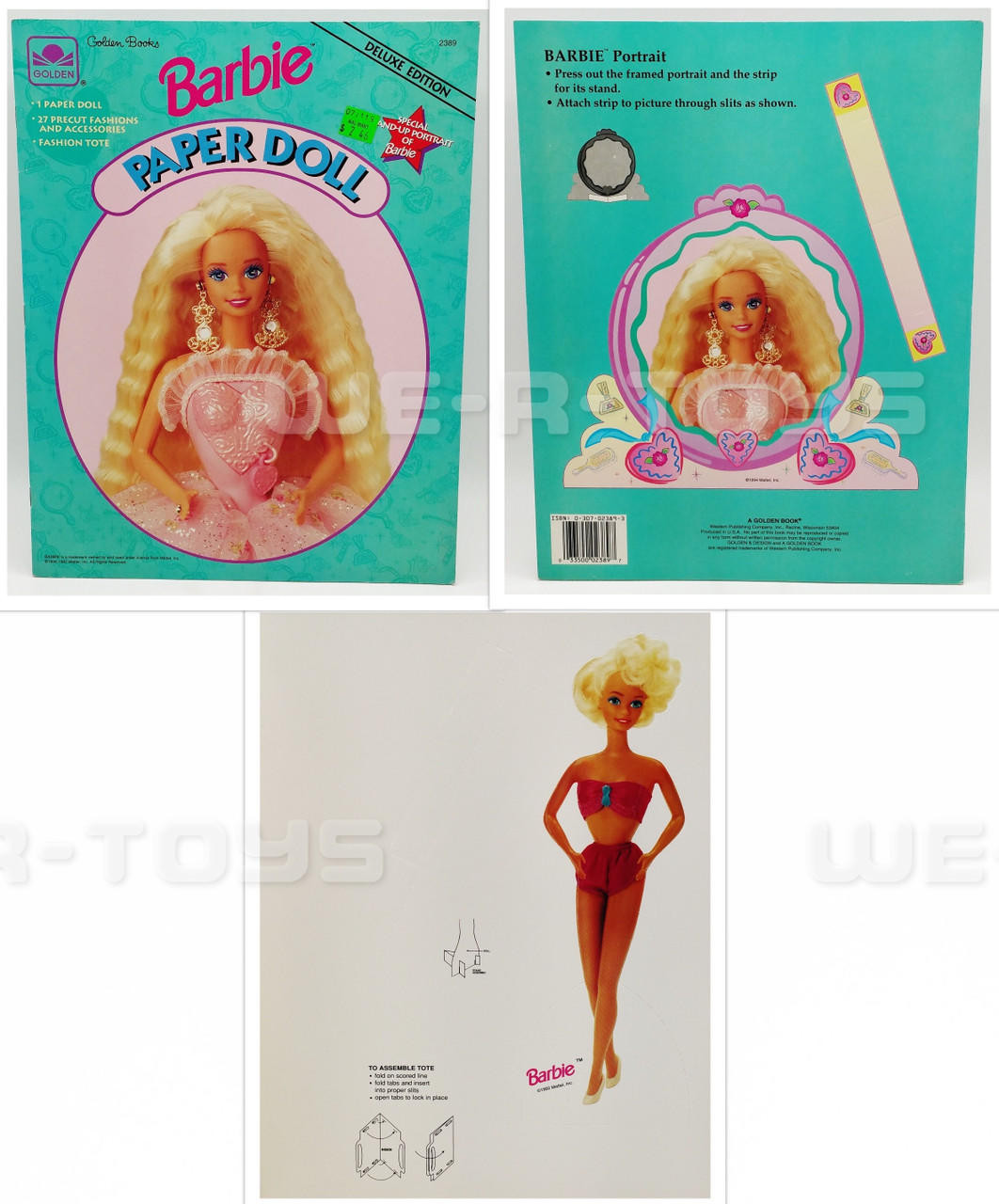 Barbie (Coloring Book; 1993) Golden Books