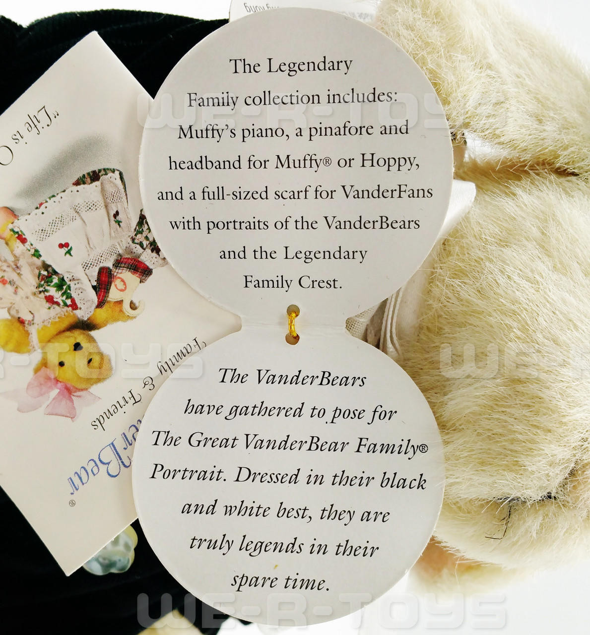 The Muffy VanderBear Collection Portrait in Black and White Hoppy