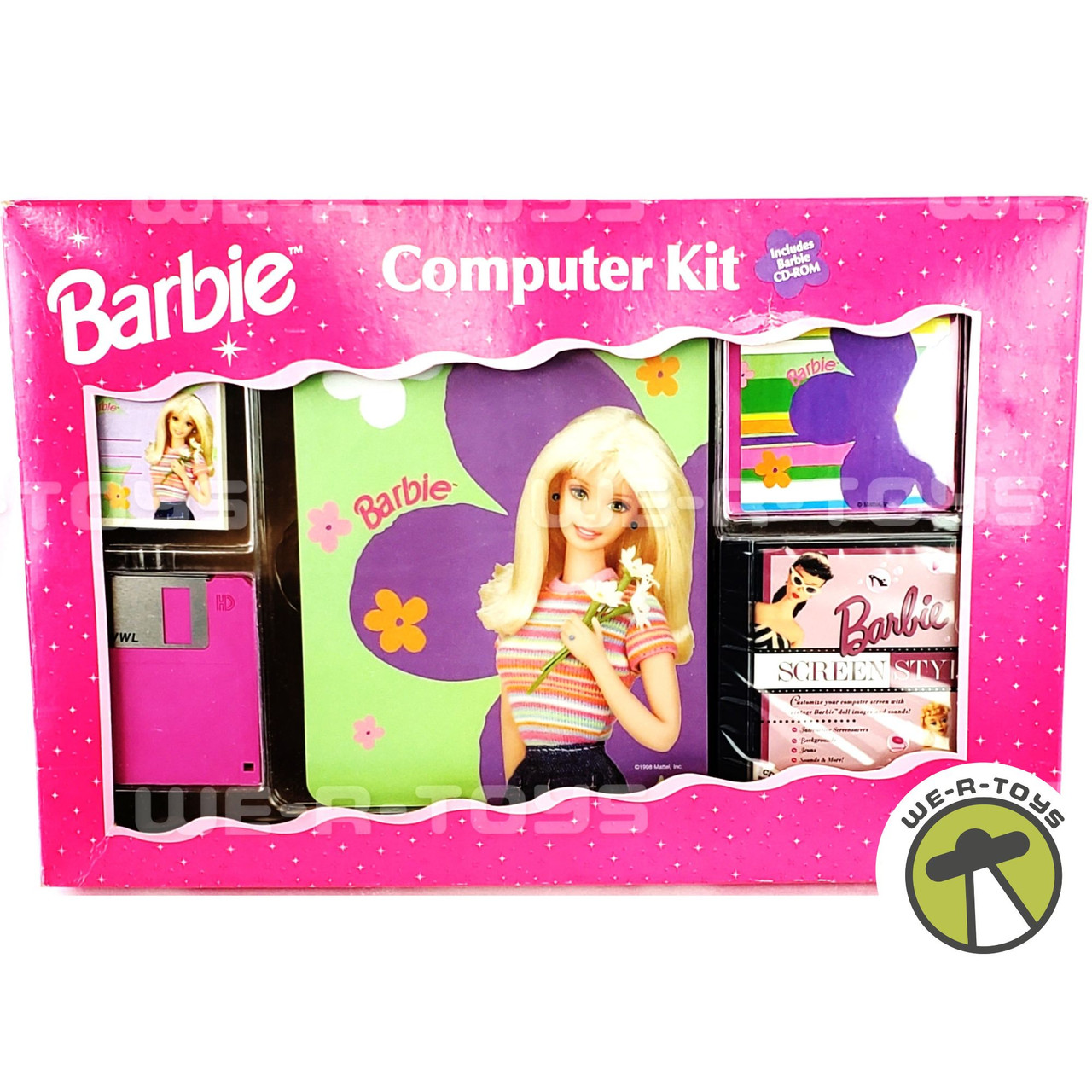 Barbie Computer Kit Mattel 1998 #90750 NEW - We-R-Toys