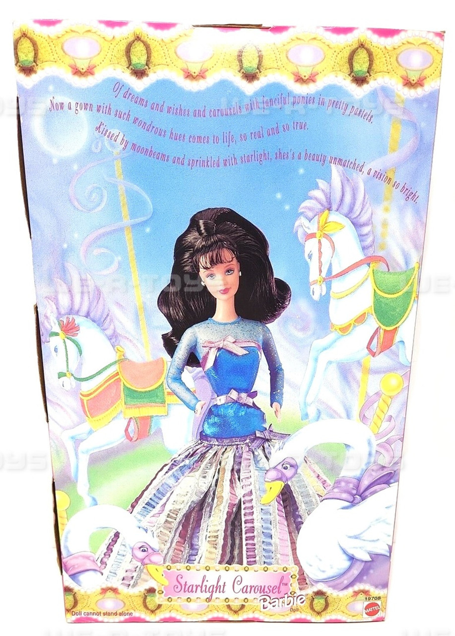 【レア@1980】ルビースター 1997 Starlight Carousel Barbie Doll KB Toys Exclusive Special