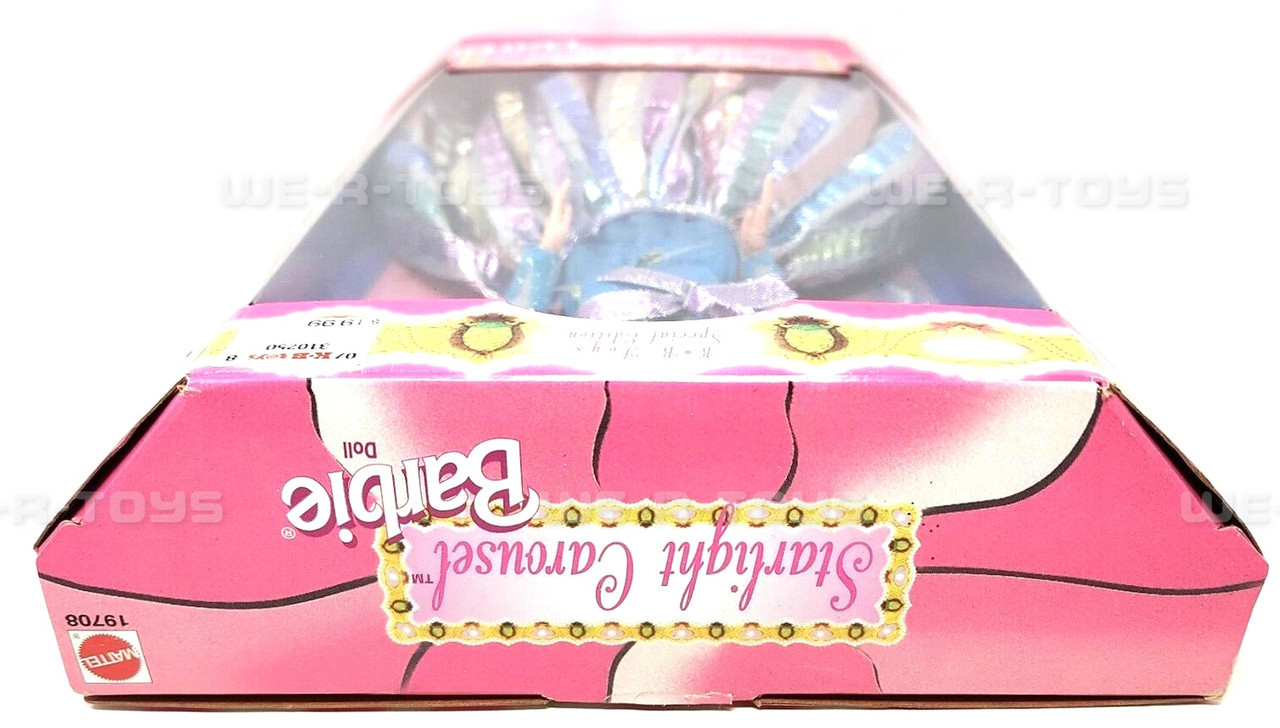 【レア@1980】ルビースター 1997 Starlight Carousel Barbie Doll KB Toys Exclusive Special