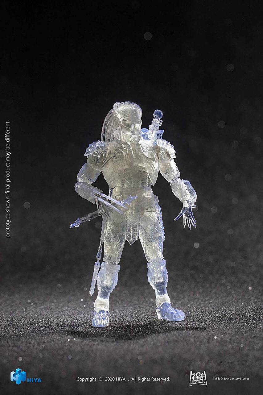 Alien vs. Predator Invisible Scar Predator 1:18 Scale Action