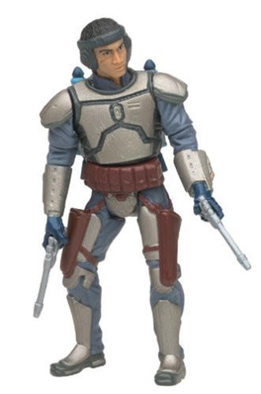 Star Wars Attack of the Clones Jango Fett Slave I Pilot Action Figure 2002