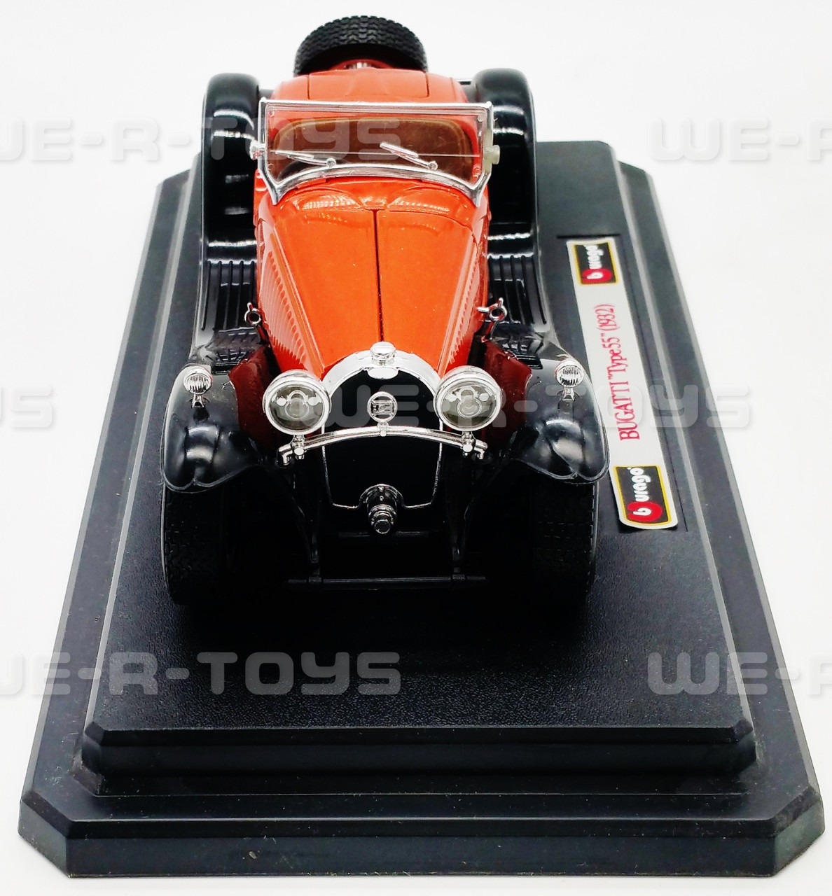 Burago Lot of 2 Die Cast Metal Bugatti Type 55 & Atlantic 1/24