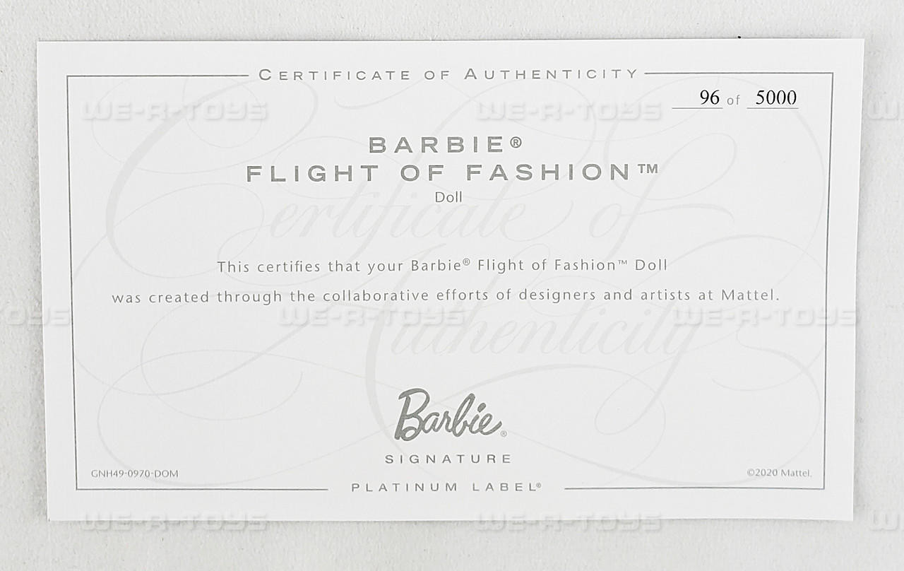 Barbie Signature Flight of Fashion doll 