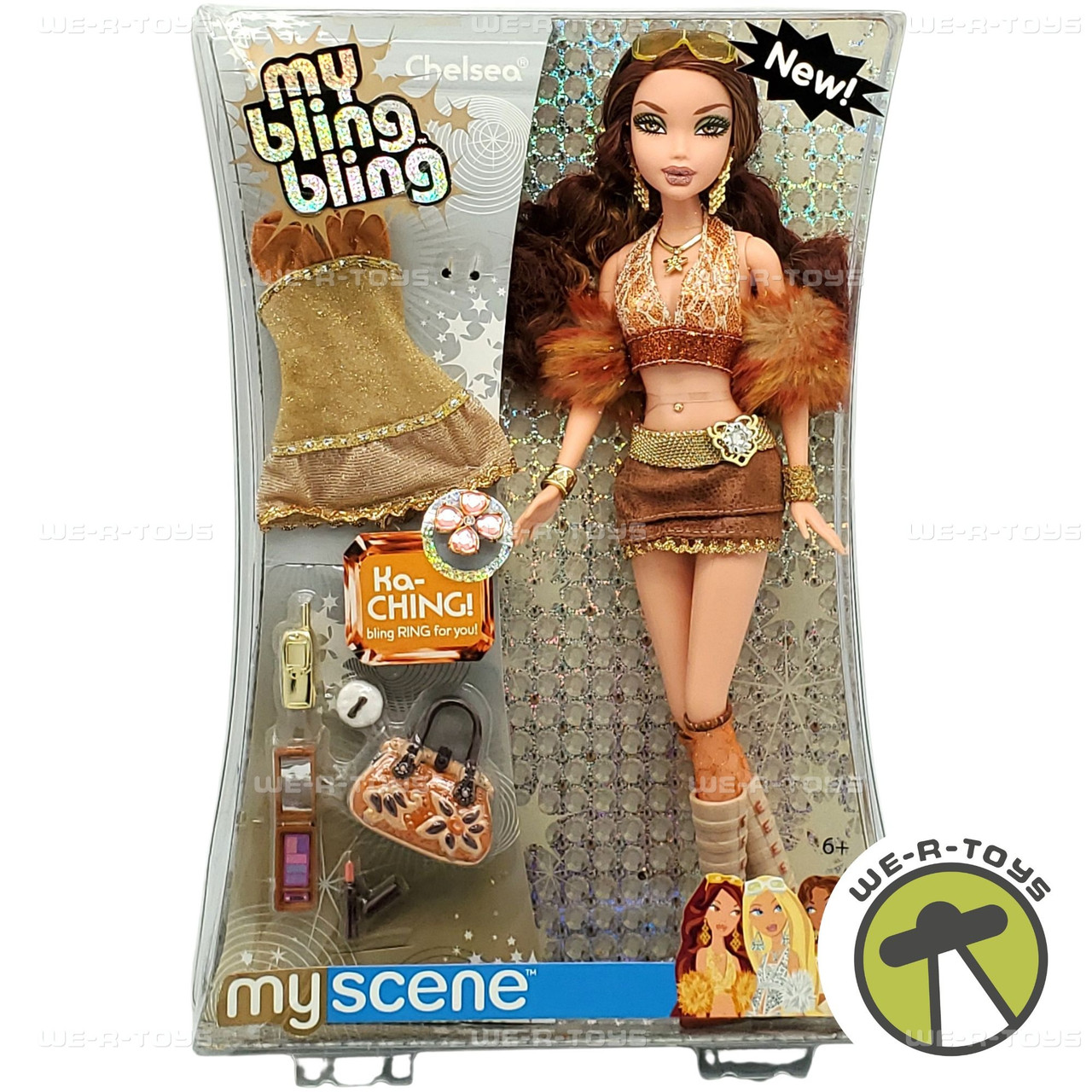 Barbie My Scene My Bling Bling Chelsea Doll 2005 Mattel J1040 We