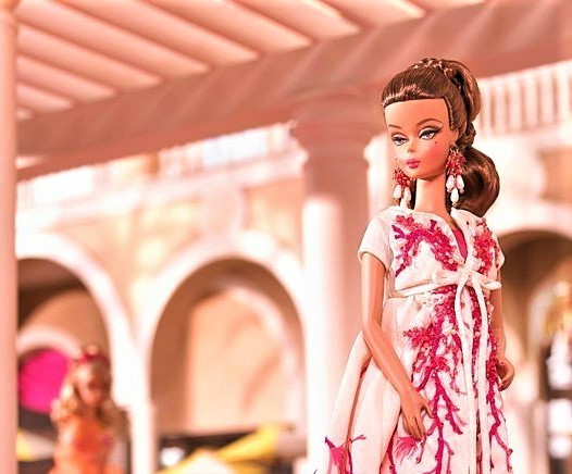 Barbie Fashion Model Collection Palm Beach Coral Silkstone Barbie Fashion Model Collection Palm Beach Coral Silkstone