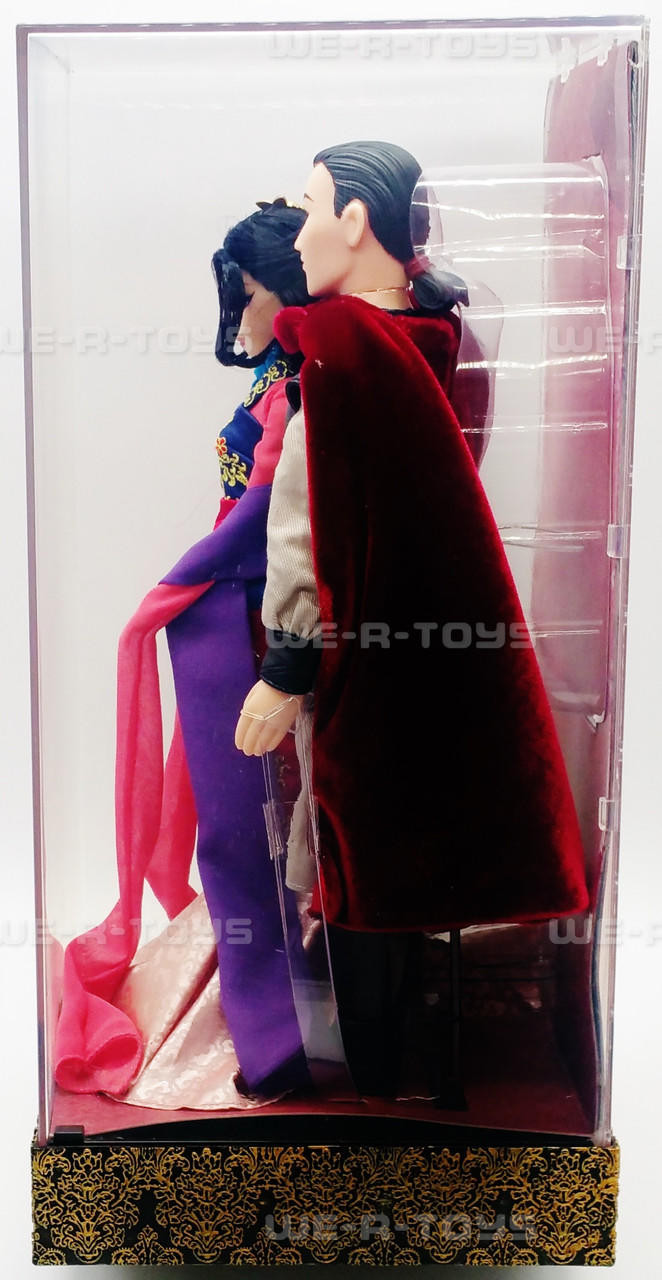 Disney Fairytale Designer Collection Mulan and Li Shang Dolls 2014