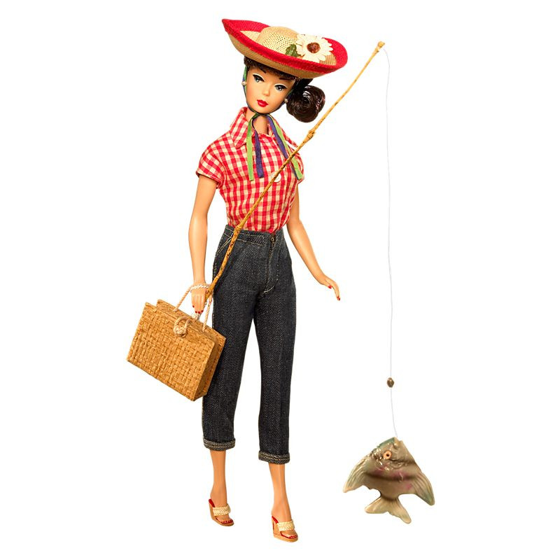 Picnic Set Barbie Doll Gold Label 1959 Doll and Fashion