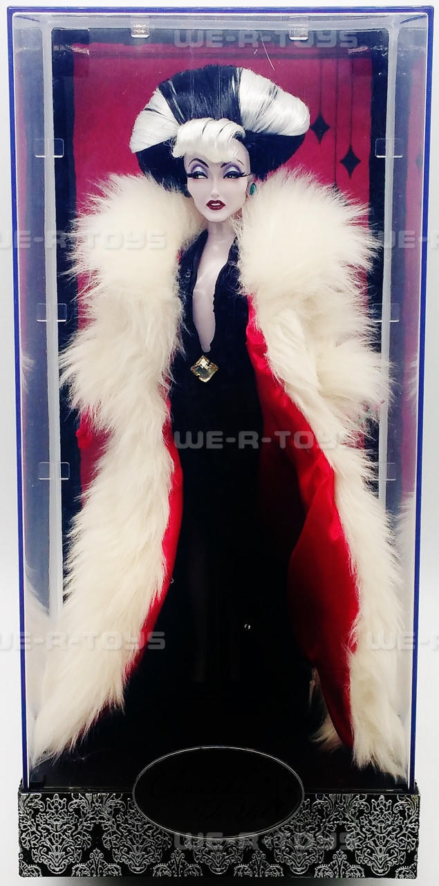 Disney Villains Designer Collection Cruella De Vil Doll Disney