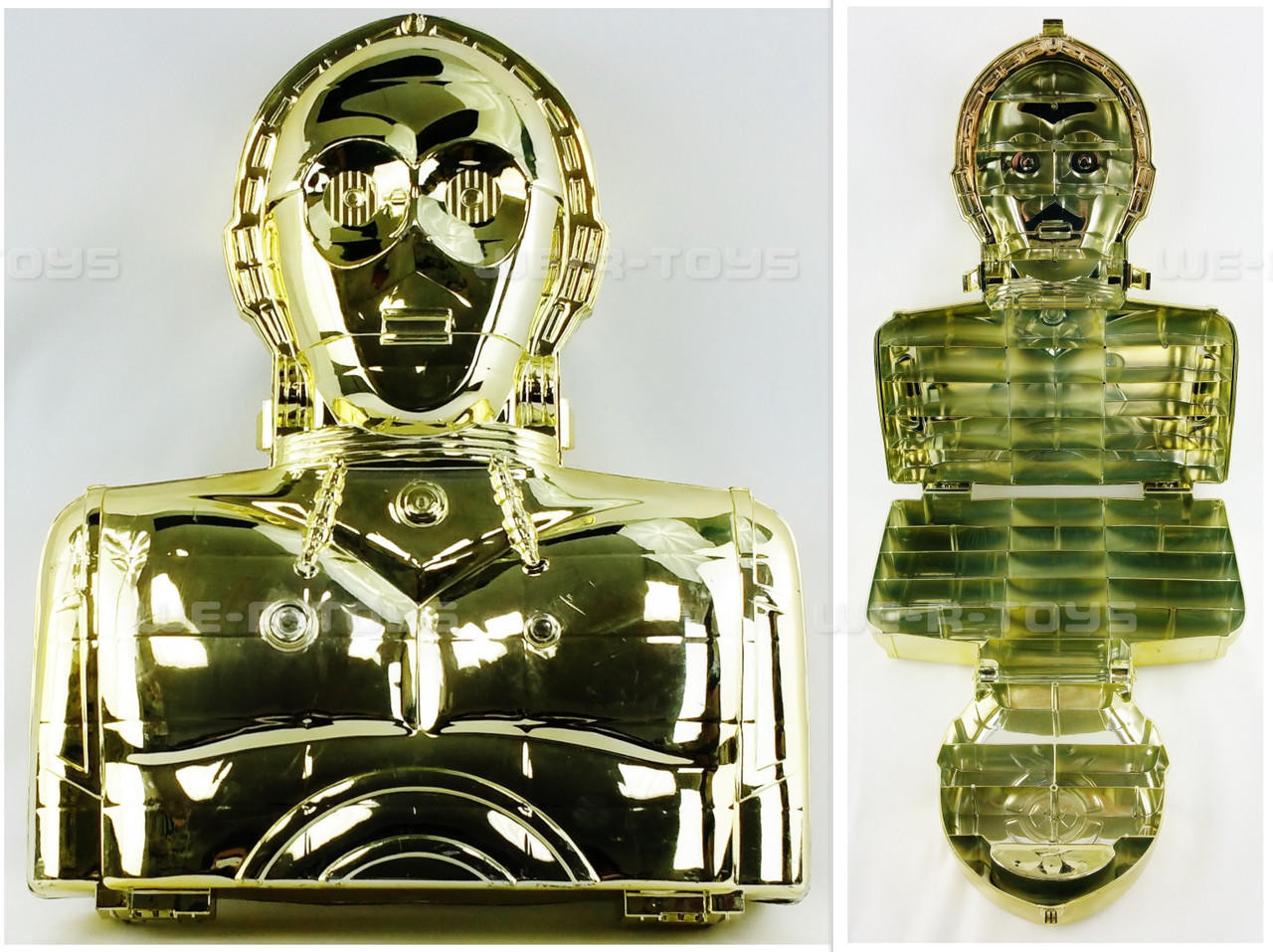 Star Wars Vintage 1983 SEE-THREEPIO (C-3PO) Collectors Case Kenner 