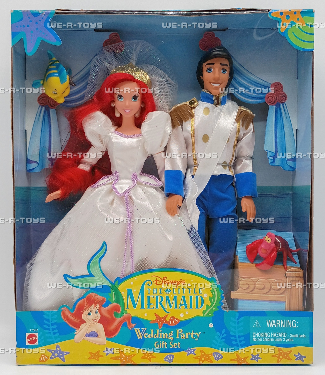 Disney's The Little Mermaid Ariel Prince Eric Wedding Party Gift