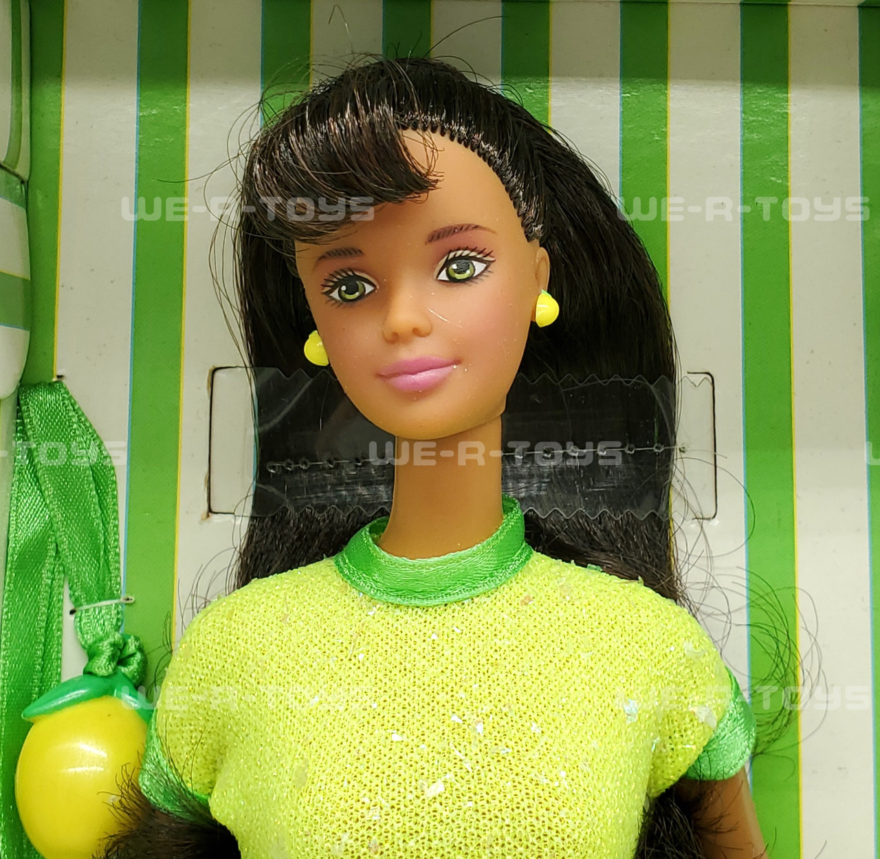 1998 Lemon Lime Sorbet Barbie Doll African American Avon Exclusive
