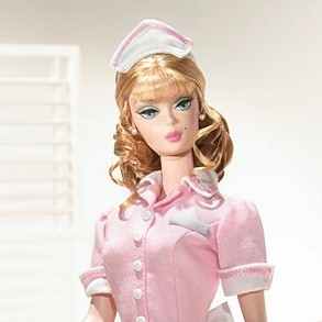 The Waitress Barbie Genuine Silkstone Doll BFMC Gold Label 2005