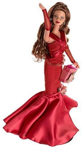 キャラクターグッズ Birthday Wishes Barbie red dress Birthday Wishes Barbie Doll Red Dress Silver Label 2004