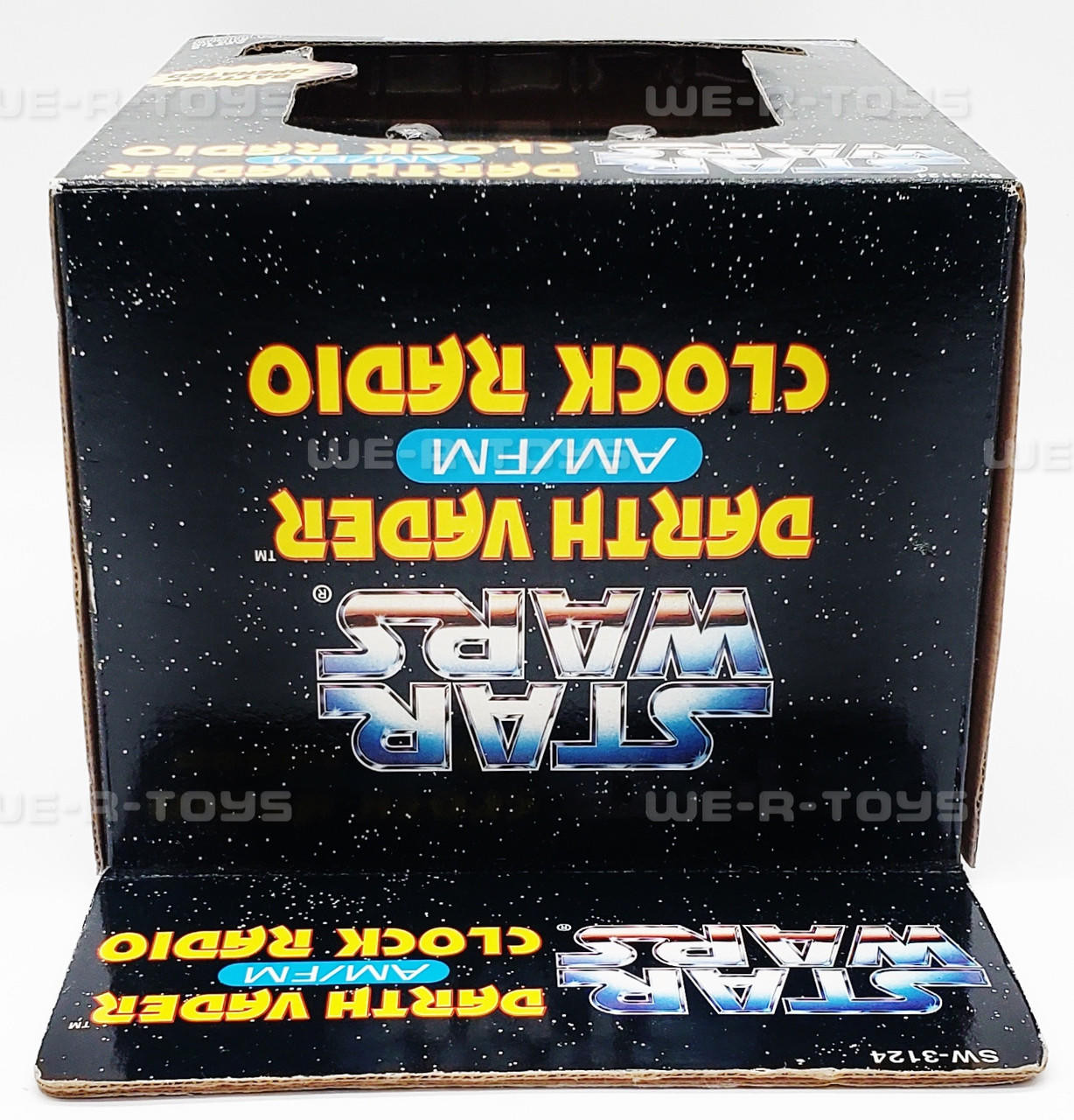Star Wars Darth Vader AM/FM Clock Radio Micro Games of American