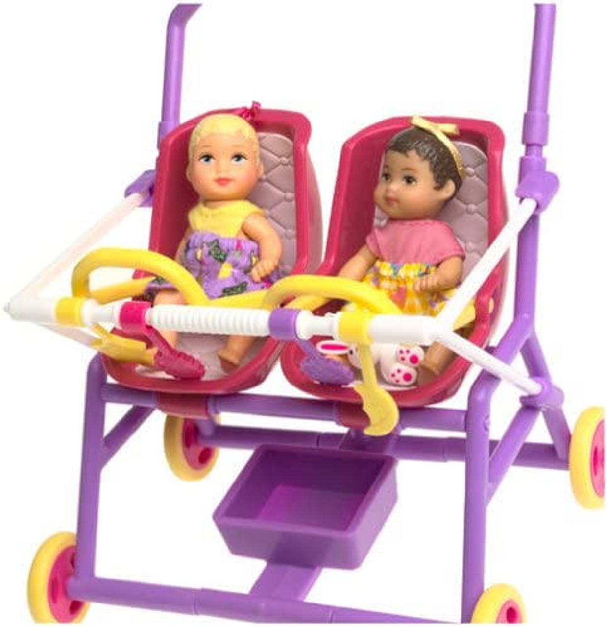 Barbie & Krissy Stroll 'n Play! 3-in-1 Fun Doll Set 2001 Mattel 50964