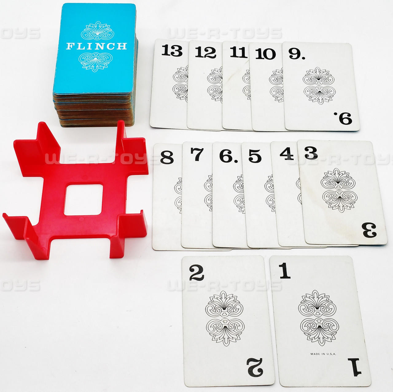 Parker Brothers Flinch Card Game Vintage 1963 No. 693 USED