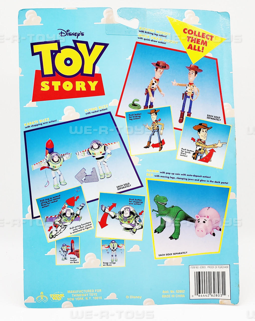 Disney Pixar Toy Story Zig Zag Action Figure, True to Movie Size to Replay  Scenes from the Movie, Children's Toy, GFV30 : : Toys