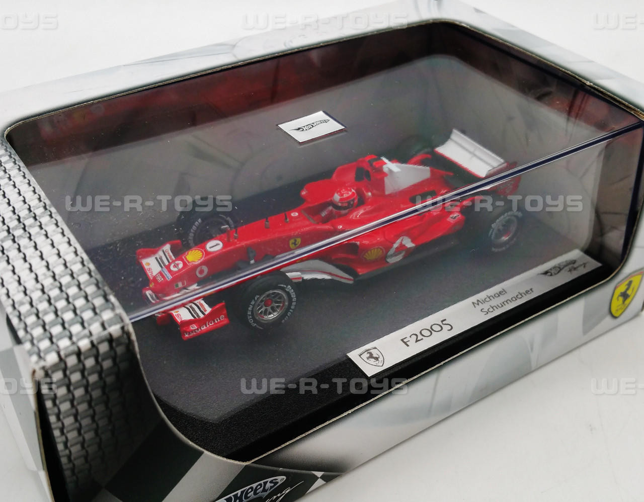 Hot Wheels Racing Ferrari F2005 Michael Schumacher Vehicle 2004