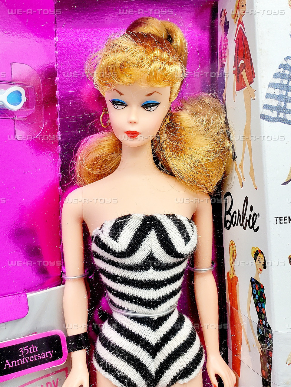 Original 1959 Barbie Doll 35th Anniversary Special Edition