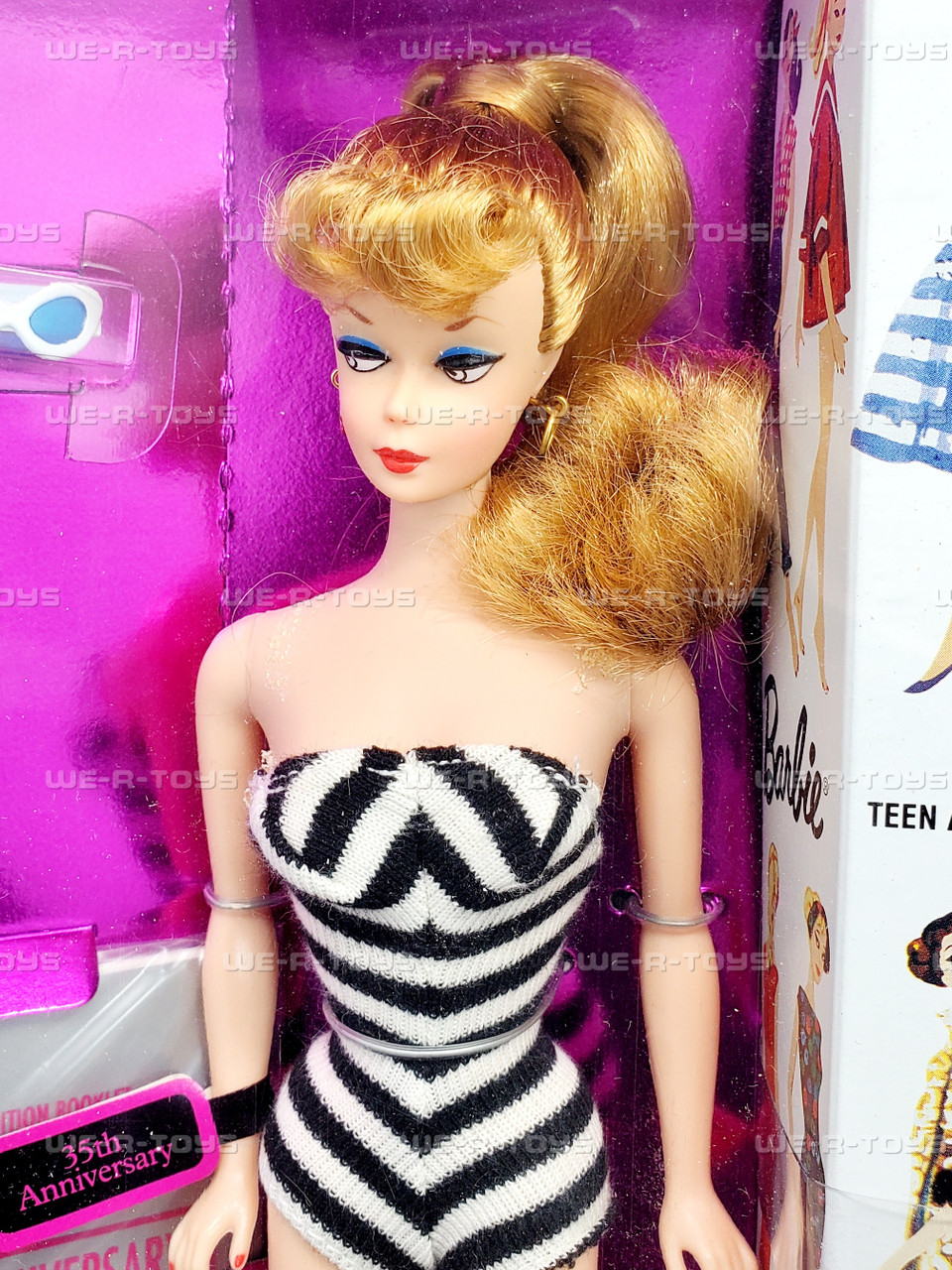 Original 1959 Barbie Doll 35th Anniversary Special Edition 1993