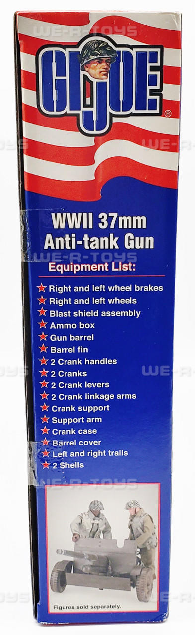 GI Joe WWII 37mm Anti-tank Gun 2002 Hasbro 53149 - We-R-Toys