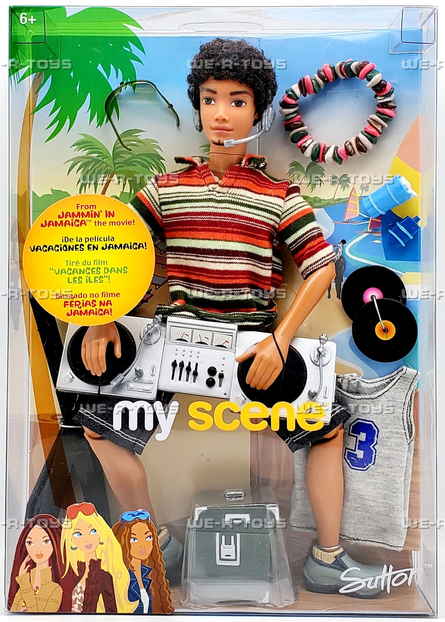 Barbie My Scene Jammin' in Jamaica Movie Sutton Doll 2003 Mattel C5296