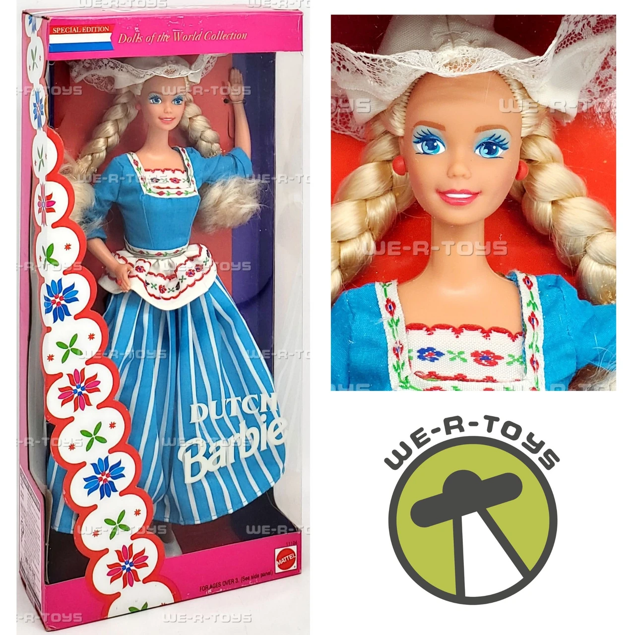 Dutch Barbie Dolls of the World Special Edition 1993 Mattel 11104