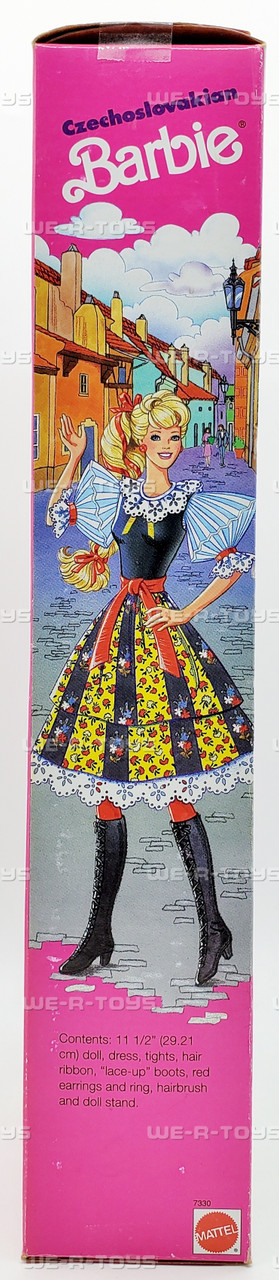 Czechoslovakian Barbie Dolls of the World Special Edition 1990