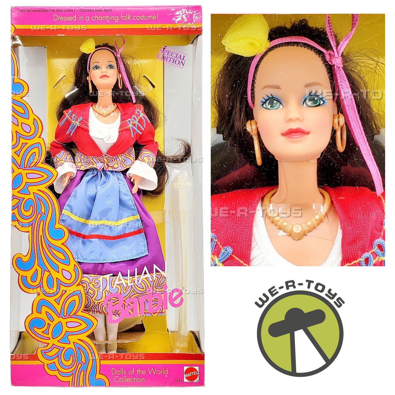 Italian Barbie Dolls of The World Special Edition Doll 1992 Mattel