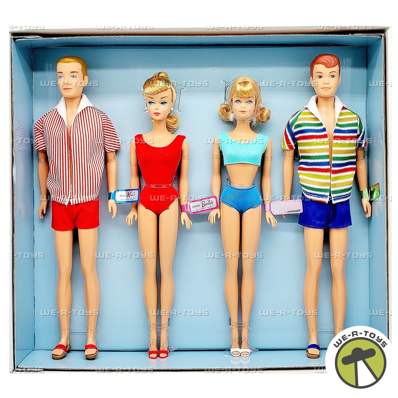 Barbie 50th Anniversary Double Date Gift Set Gold Label Barbie Ken 