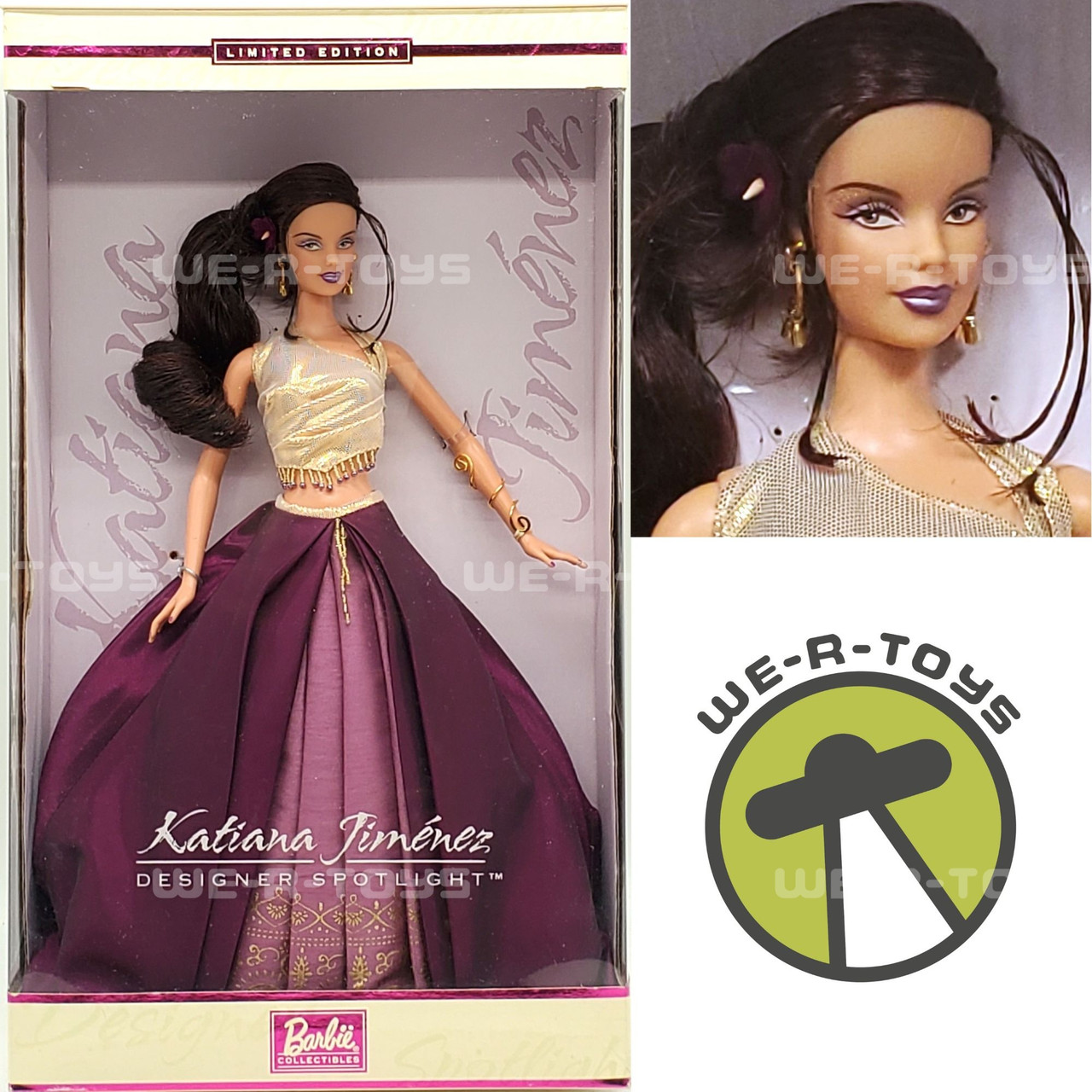 Katiana Jimenez Barbie Doll Designer Spotlight Limited Edition Mattel #B0836