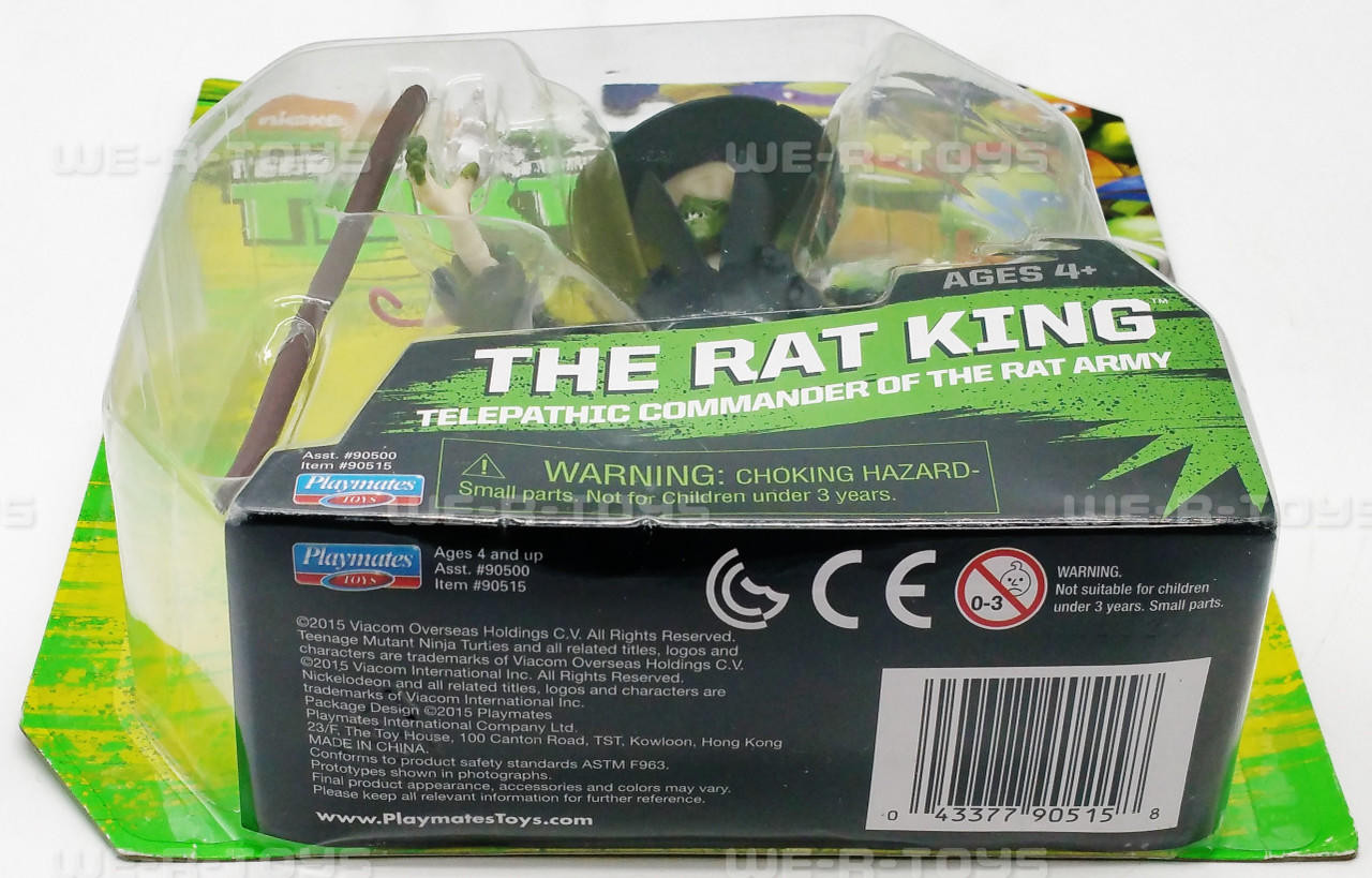 The Rat King, Telepathic Commander of the Rat Army, TMNT, Playmates