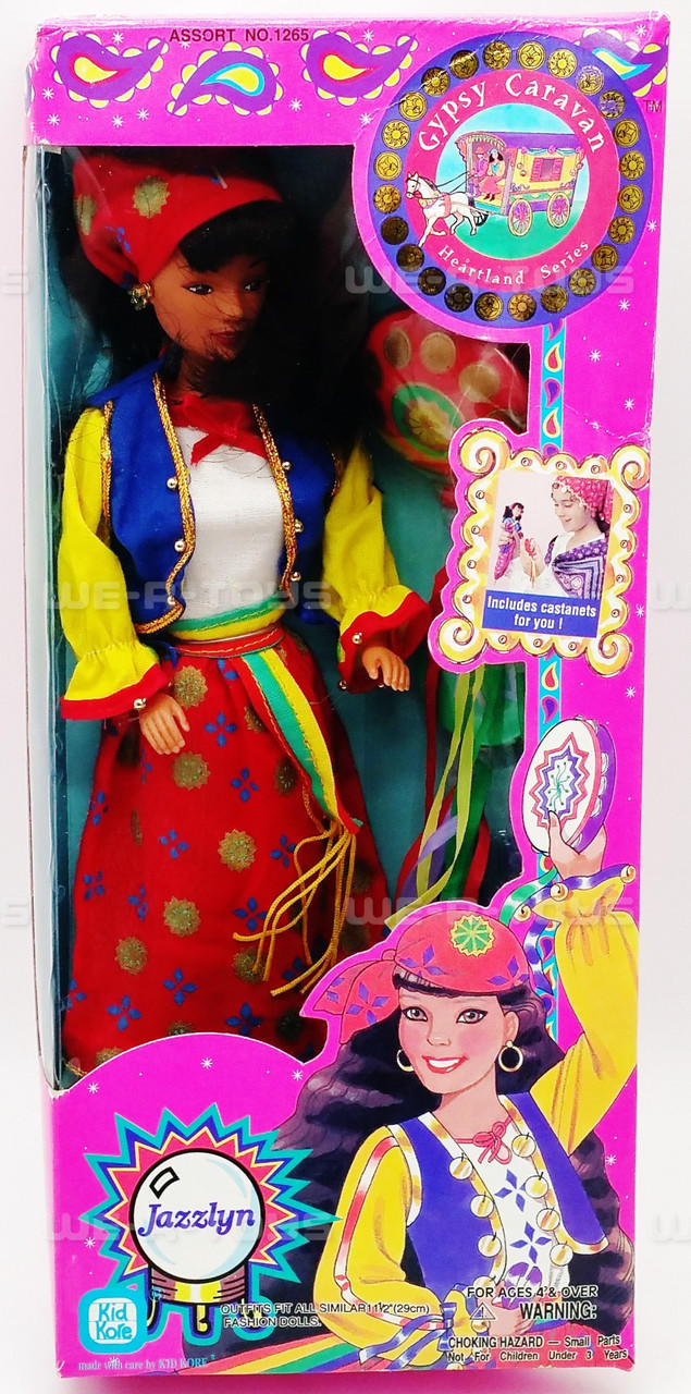 Kid Kore Gypsy Caravan Heartland Series Jazzlyn Doll W/ Castanets