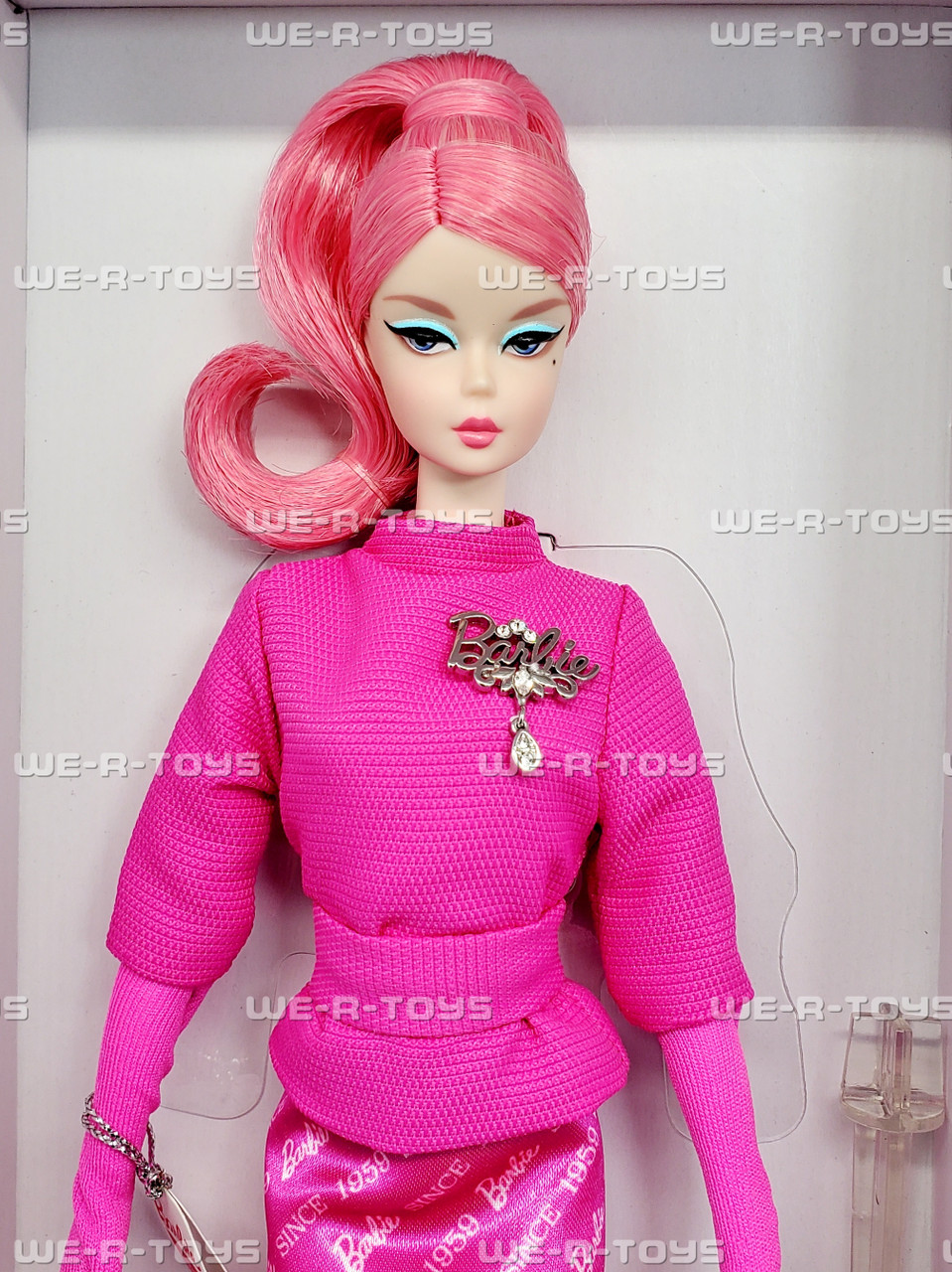 barbie doll hot pink dress Barbie Fashionistas Hot Pink Dress