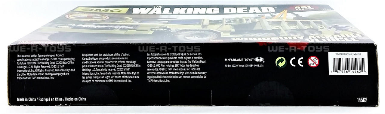 McFarlane Toys The Walking Dead Woodbury Assault Vehicle Building