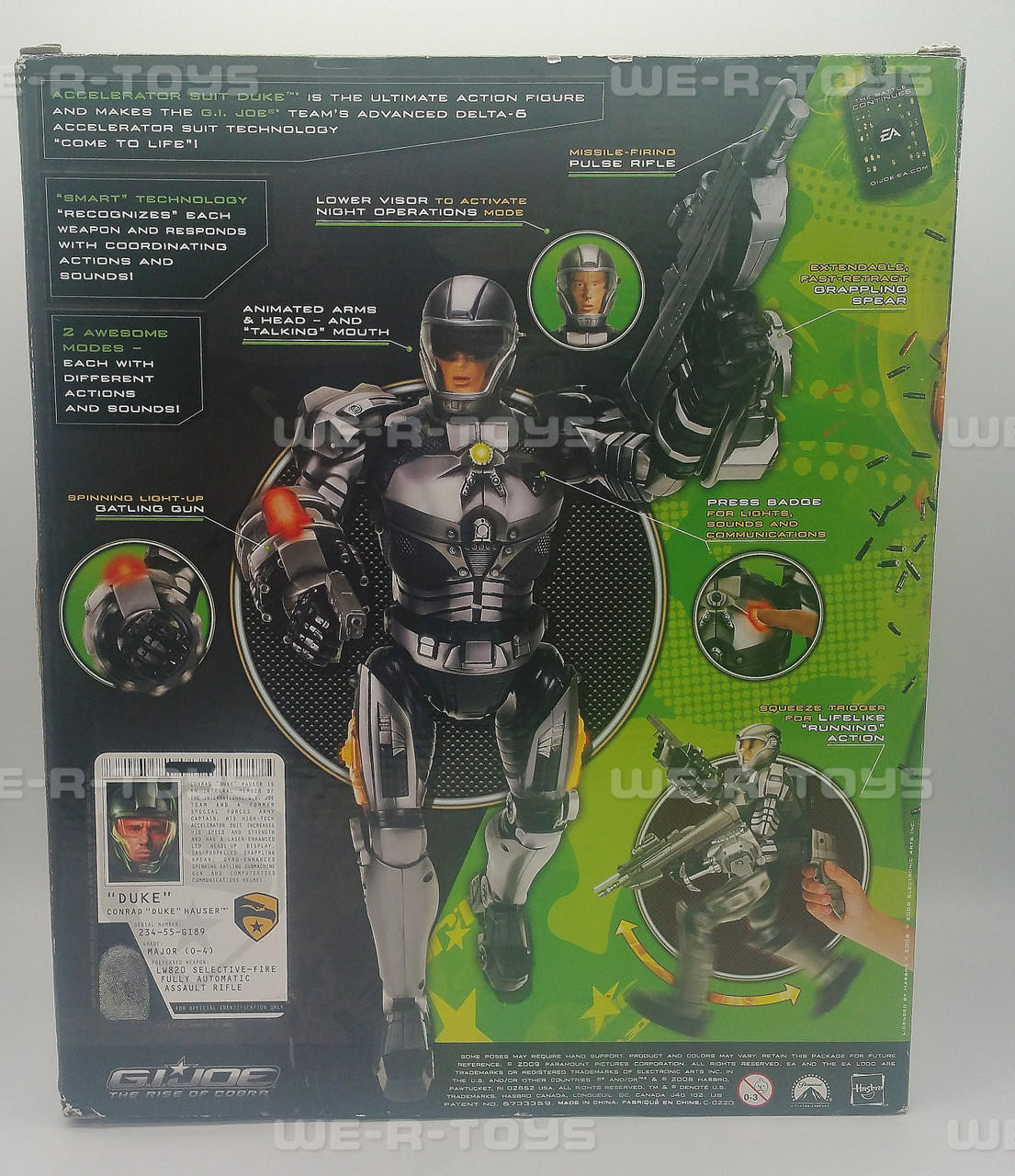 G.I. Joe Movie Ultimate Duke Figure Hasbro No. 89944 NEW - We-R-Toys