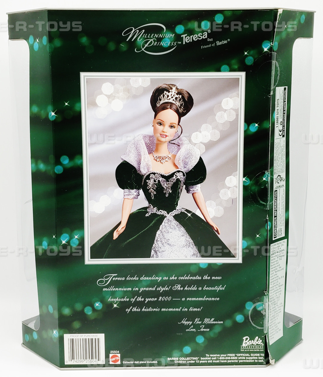 Barbie Millennium Princess Teresa Doll Limited Edition 1999 Mattel NEW