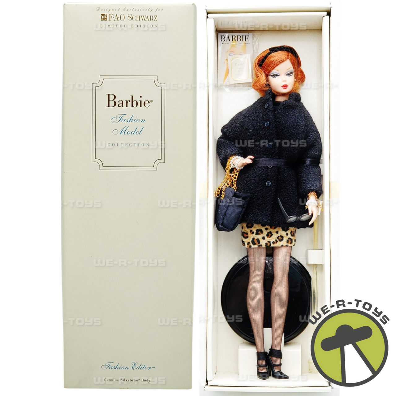 Barbie Fashion Model Collection Fashion Editor Doll Silkstone Mattel #28377  USED