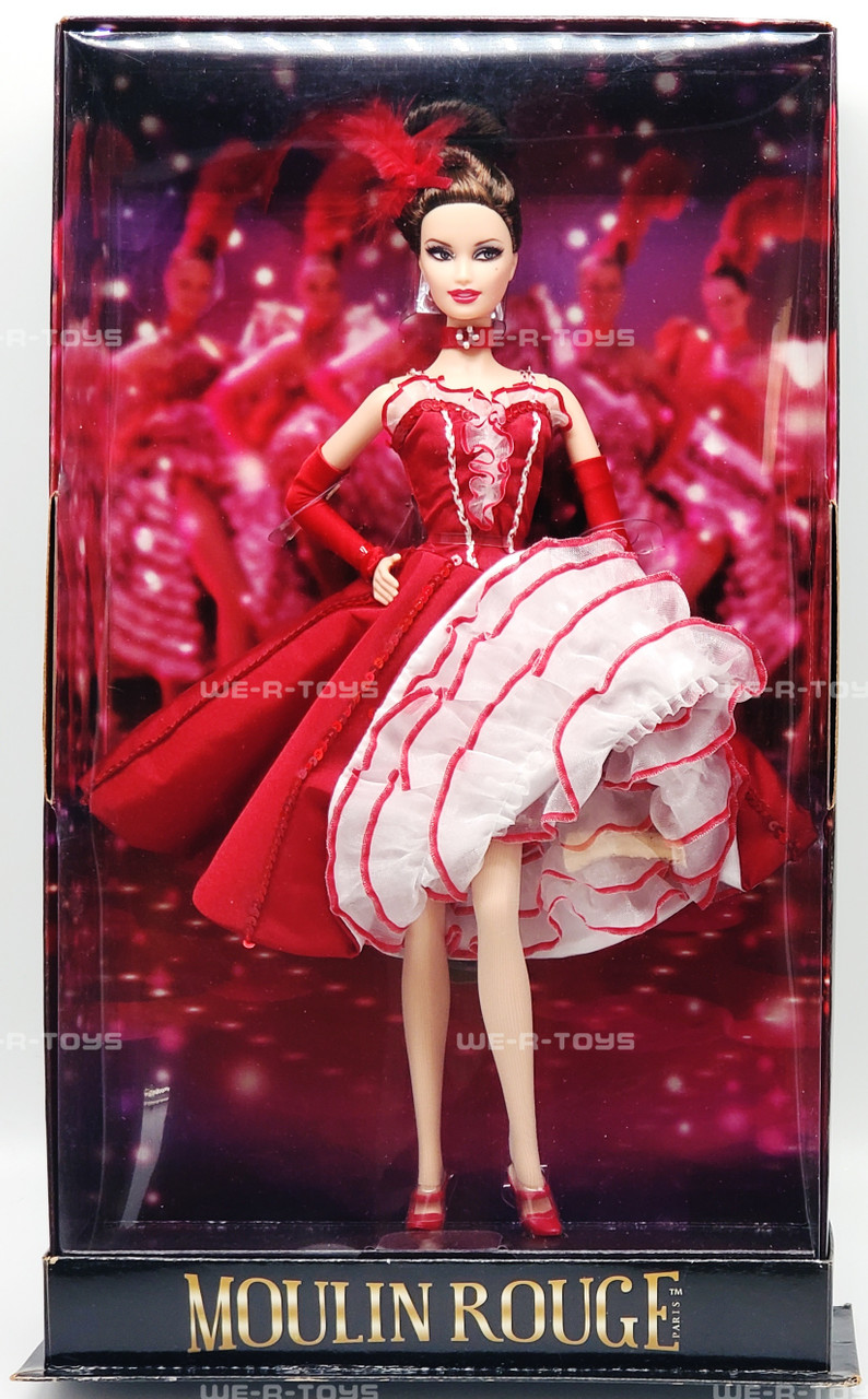 Barbie Moulin Rouge Gold Label Limited Edition Doll 2011 Mattel