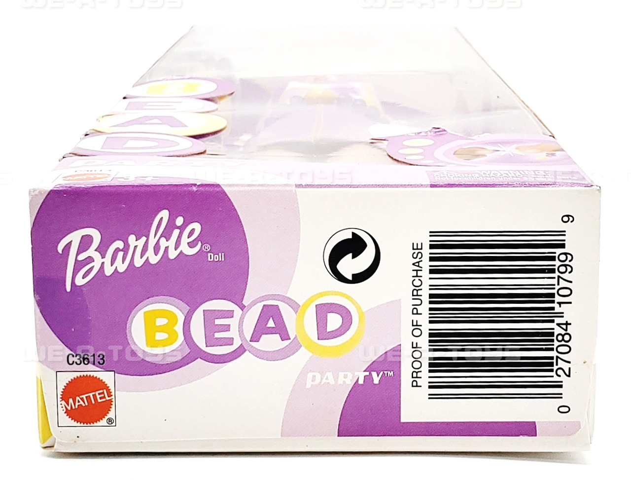 Barbie Bead Party Doll Mattel 2002 #C3613 NEW