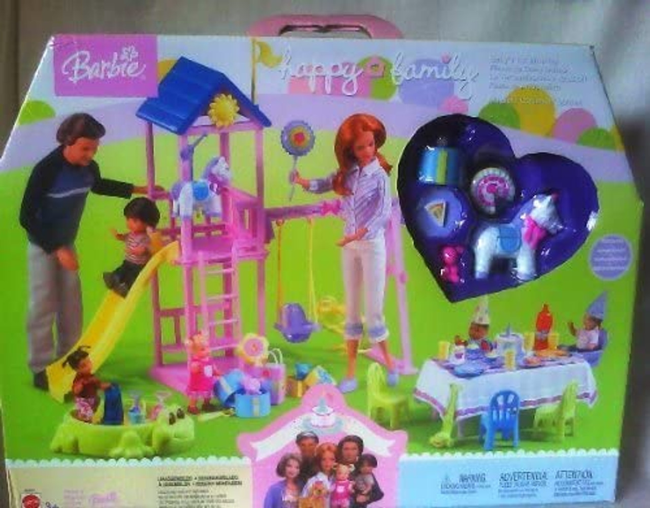 Barbie Happy Family Baby's First Birthday Playset 2003 Mattel 