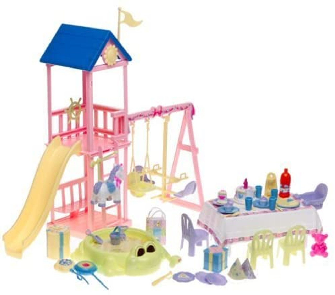 Barbie Happy Family Baby's First Birthday Playset 2003 Mattel 