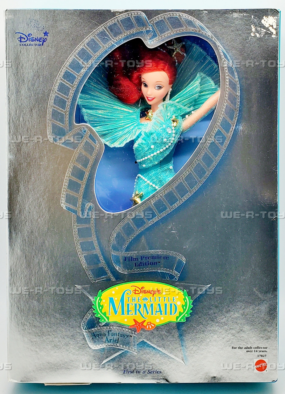 Disney Aqua Fantasy Ariel Doll First in Series 1997 Mattel 17827