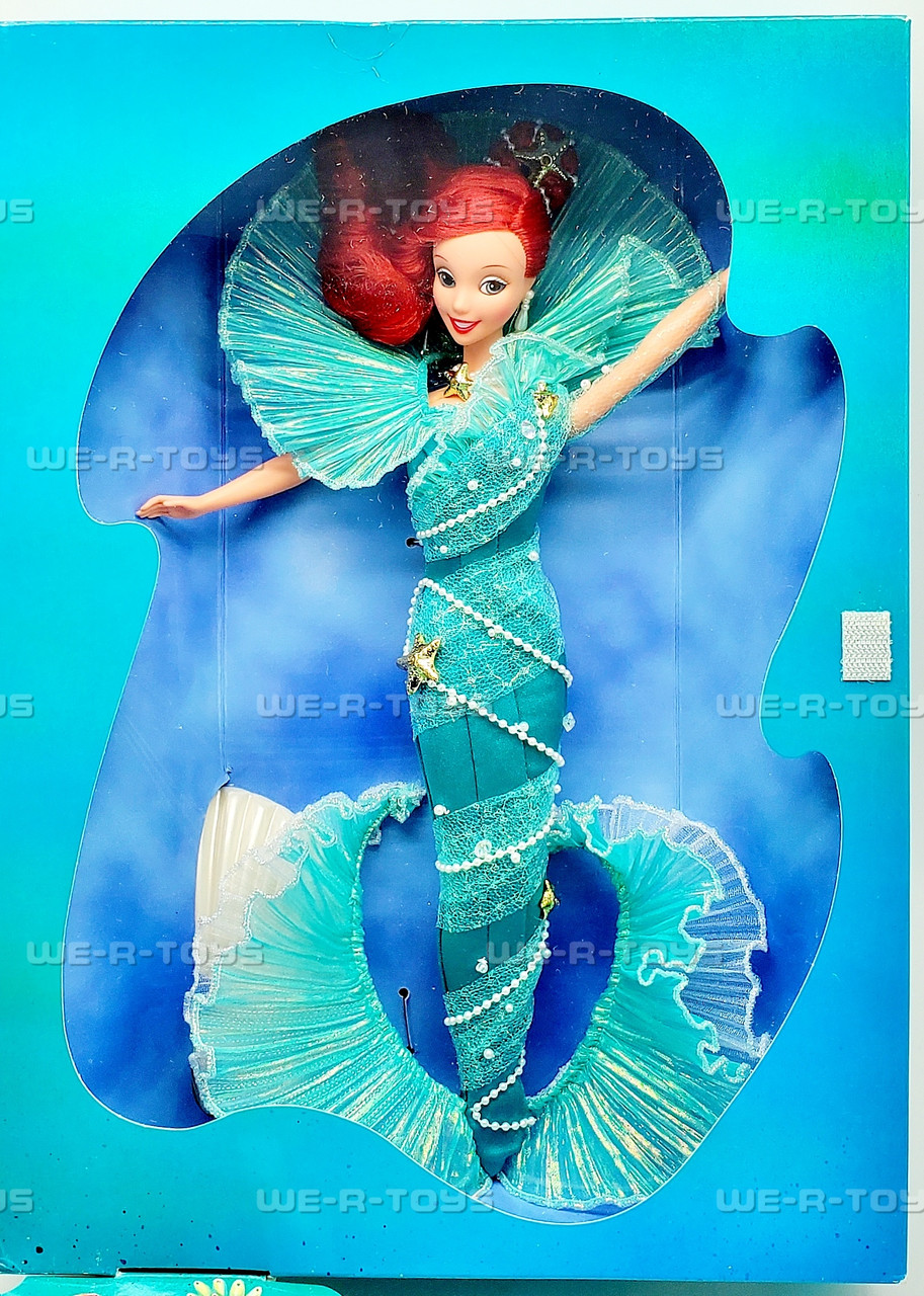 Disney Aqua Fantasy Ariel Doll First in Series 1997 Mattel 17827